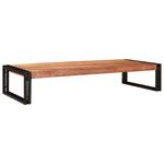 Casa si Gradina - Mobilier - Mobilier baie - Etajere baie - Raft pentru baie 120 x 50 x 23 cm Lemn solid de mango, fier - Infinity.ro