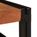 Casa si Gradina - Mobilier - Mobilier baie - Etajere baie - Raft pentru baie 120 x 50 x 23 cm Lemn solid de mango, fier - Infinity.ro