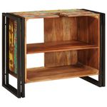 Casa si Gradina - Mobilier - Mobilier baie - Corpuri baie - Dulap pentru chiuveta de baie cu usa Lemn Solid Recuperat, Fier - Infinity.ro