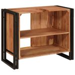 Casa si Gradina - Mobilier - Mobilier baie - Corpuri baie - Dulap pentru chiuveta de baie cu usa Lemn Solid de Acacia, Fier - Infinity.ro