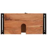 Casa si Gradina - Mobilier - Mobilier baie - Corpuri baie - Dulap pentru chiuveta de baie cu usa Lemn Solid de Acacia, Fier - Infinity.ro