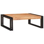 Casa si Gradina - Mobilier - Mobilier baie - Etajere baie - Raft pentru baie 65 x 50 x 23 cm Lemn solid de mango, fier - Infinity.ro