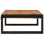 Casa si Gradina - Mobilier - Mobilier baie - Etajere baie - Raft pentru baie 65 x 50 x 23 cm Lemn solid de mango, fier - Infinity.ro