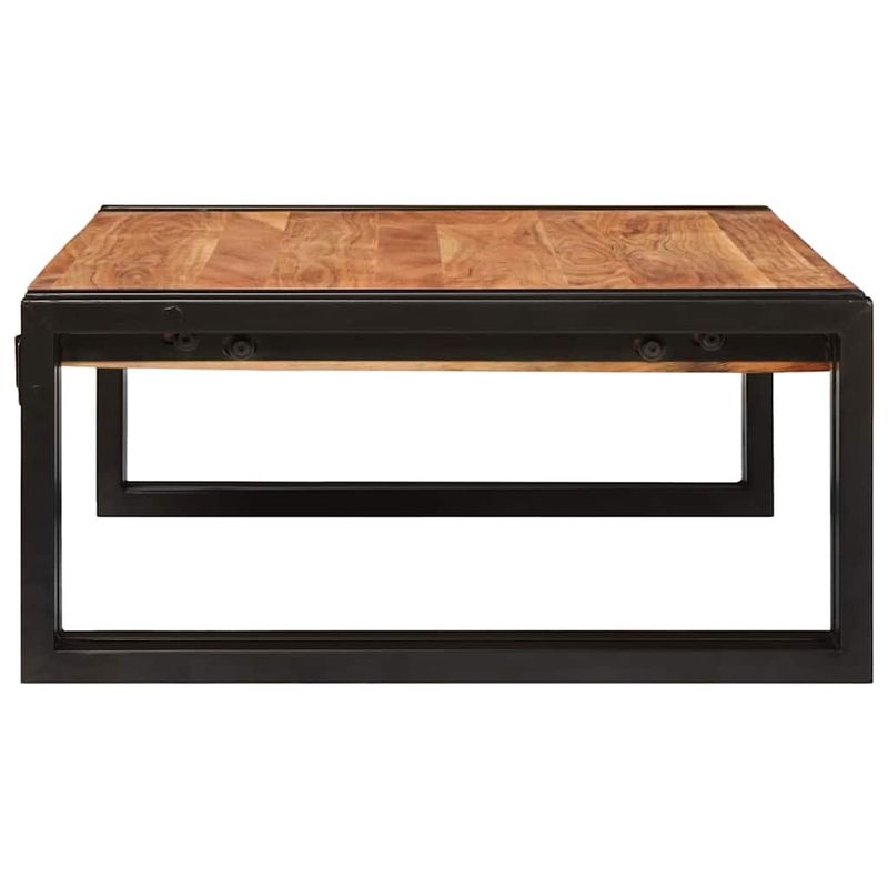 Casa si Gradina - Mobilier - Mobilier baie - Etajere baie - Raft pentru baie 65 x 50 x 23 cm Lemn solid de mango, fier - Infinity.ro