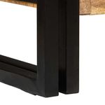 Casa si Gradina - Mobilier - Comode si corpuri - Comode - Bufet cu raft Altele cu depozitare cu usa Maro 80 x 33 x 70 cm Lemn masiv de mango - Infinity.ro