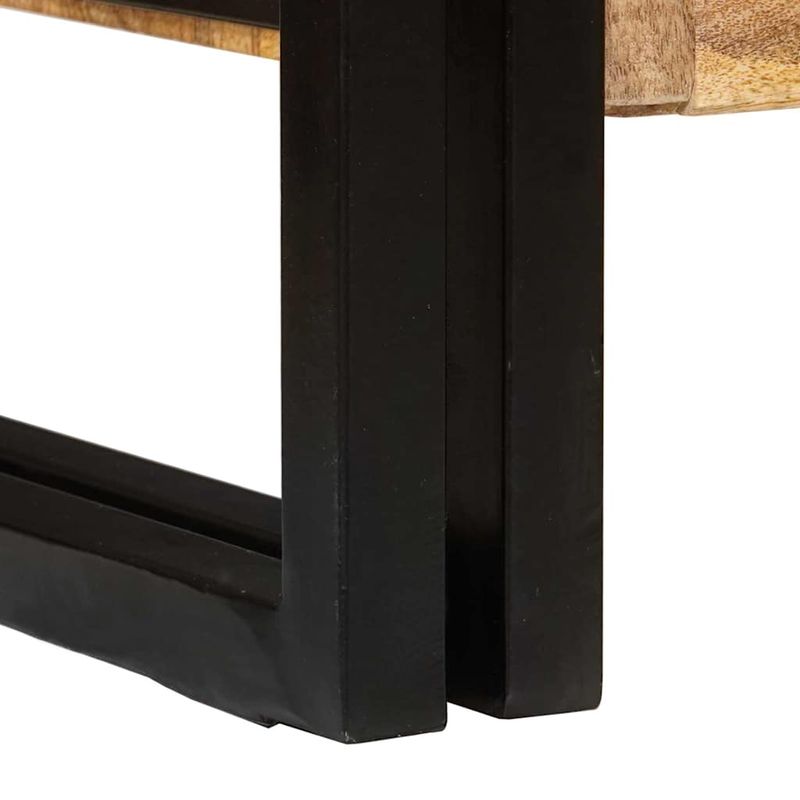 Casa si Gradina - Mobilier - Comode si corpuri - Comode - Bufet cu raft Altele cu depozitare cu usa Maro 80 x 33 x 70 cm Lemn masiv de mango - Infinity.ro