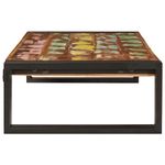 Casa si Gradina - Mobilier - Mobilier baie - Etajere baie - Raft pentru baie 100 x 50 x 23 cm Lemn solid de mango, fier - Infinity.ro