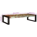 Casa si Gradina - Mobilier - Mobilier baie - Etajere baie - Raft pentru baie 100 x 50 x 23 cm Lemn solid de mango, fier - Infinity.ro