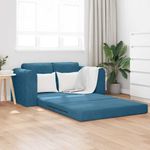 Casa si Gradina - Mobilier - Canapele si coltare - Canapele - Canapea Pat 2 in 1 Albastra 148x71x83 cm Catifea - Infinity.ro