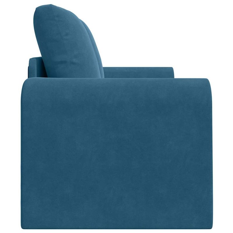 Casa si Gradina - Mobilier - Canapele si coltare - Canapele - Canapea Pat 2 in 1 Albastra 148x71x83 cm Catifea - Infinity.ro