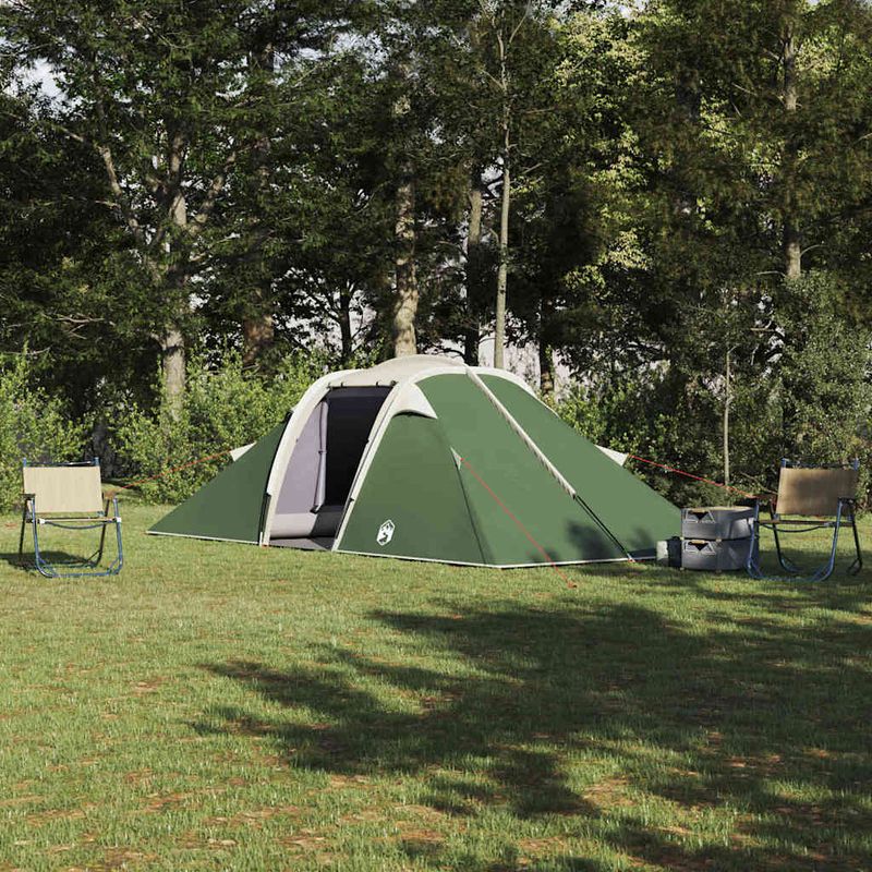 Sport si Outdoor - Camping - Corturi camping - Cort cu acoperis Altele Verde si Negru 510 x 240 x 156 cm Poliester - Infinity.ro