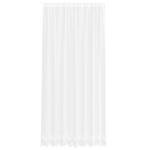 Casa si Gradina - Textile si covoare - Perdele si draperii - Perdele - Cortina din Dantela cu perdele Floral Alb 200 x 260 cm Poliester - Infinity.ro