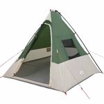 Sport si Outdoor - Camping - Corturi camping - Cort cu acoperis Altele cu aerisire de aer Verde si Negru 383 x 338 x 217 cm - Infinity.ro