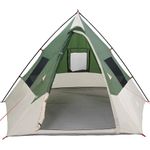 Sport si Outdoor - Camping - Corturi camping - Cort cu acoperis Altele cu aerisire de aer Verde si Negru 383 x 338 x 217 cm - Infinity.ro