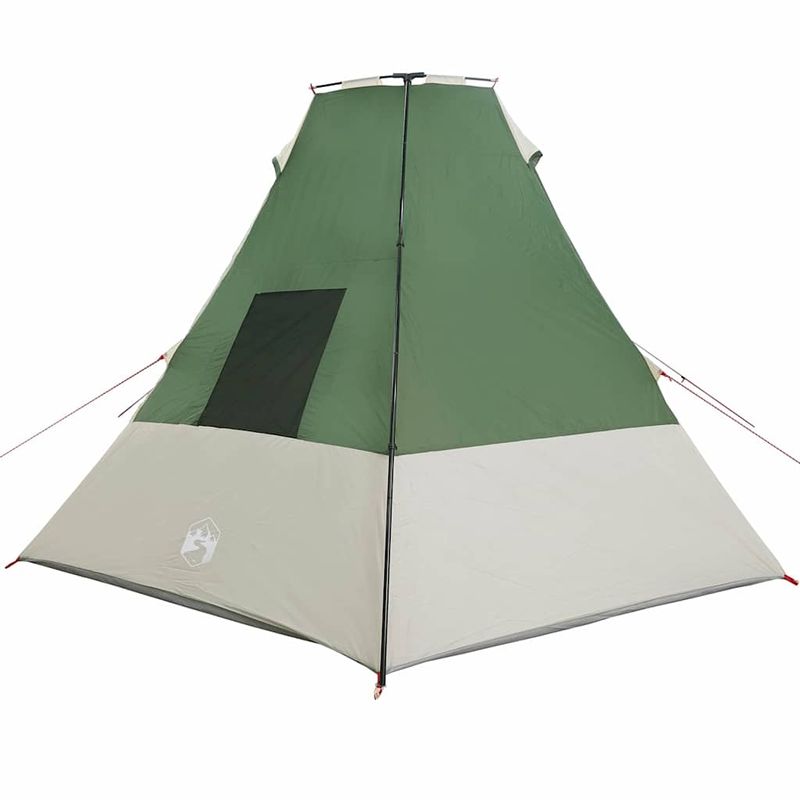 Sport si Outdoor - Camping - Corturi camping - Cort cu acoperis Altele cu aerisire de aer Verde si Negru 383 x 338 x 217 cm - Infinity.ro