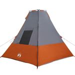 Sport si Outdoor - Camping - Corturi camping - Cort cu acoperis Altele Gri si Portocaliu si Negru 383 x 338 x 217 cm - Infinity.ro