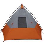 Sport si Outdoor - Camping - Corturi camping - Cort cu acoperis Altele Gri si Portocaliu si Negru 383 x 338 x 217 cm - Infinity.ro