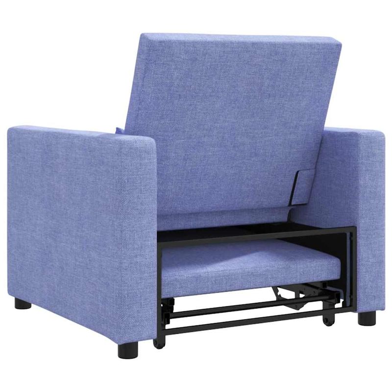 Casa si Gradina - Mobilier - Scaune si fotolii - Fotolii - Fotoliu 3 in 1 Convertible Albastru Jeans - Infinity.ro