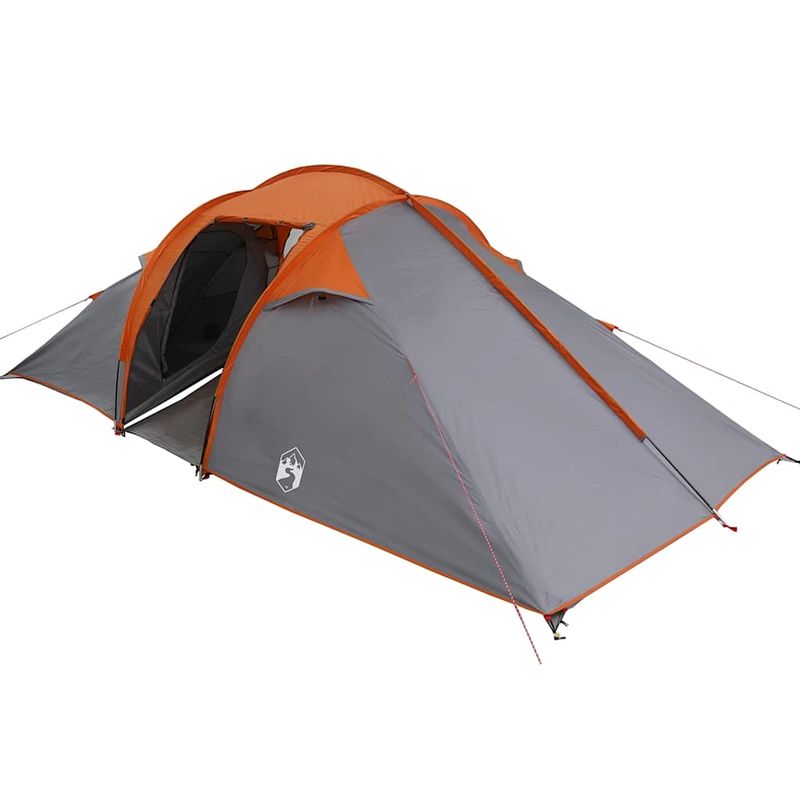Sport si Outdoor - Camping - Corturi camping - Cort Gri si Portocaliu si Negru 510 x 240 x 156 cm Poliester - Infinity.ro