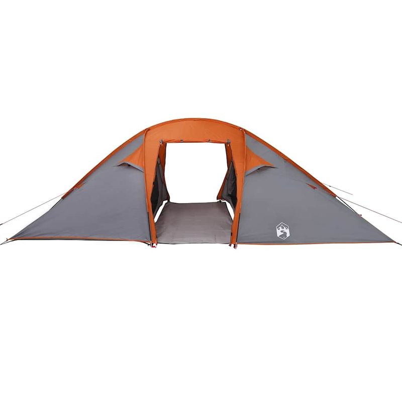 Sport si Outdoor - Camping - Corturi camping - Cort Gri si Portocaliu si Negru 510 x 240 x 156 cm Poliester - Infinity.ro
