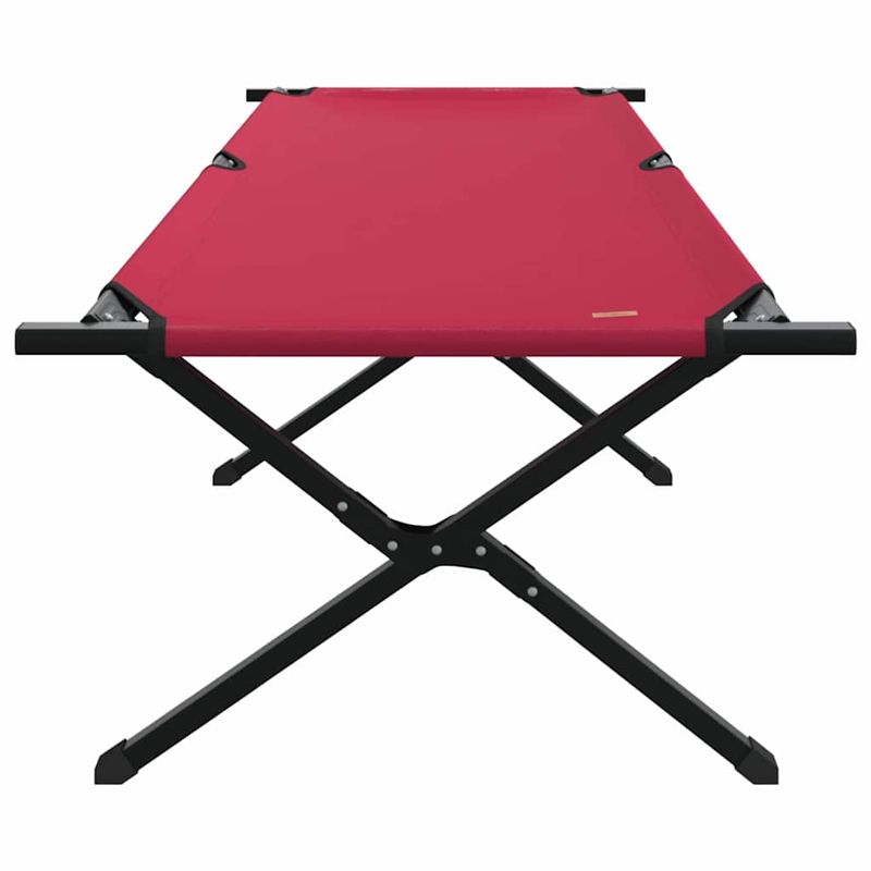 Sport si Outdoor - Camping - Mobilier pentru camping - Alte piese de mobilier pentru camping - Paturi Pliabile pentru Soare 2 piese cu Geanta de Transport Rosu 600D Oxford - Infinity.ro