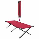 Sport si Outdoor - Camping - Mobilier pentru camping - Alte piese de mobilier pentru camping - Paturi Pliabile pentru Soare 2 piese cu Geanta de Transport Rosu 600D Oxford - Infinity.ro