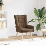 Casa si Gradina - Mobilier - Scaune si fotolii - Fotolii - Fotoliu de relaxare, maro, textil - Infinity.ro