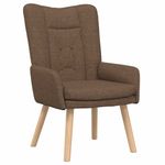 Casa si Gradina - Mobilier - Scaune si fotolii - Fotolii - Fotoliu de relaxare, maro, textil - Infinity.ro