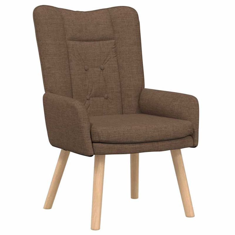 Casa si Gradina - Mobilier - Scaune si fotolii - Fotolii - Fotoliu de relaxare, maro, textil - Infinity.ro