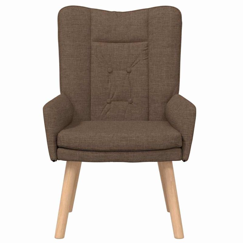 Casa si Gradina - Mobilier - Scaune si fotolii - Fotolii - Fotoliu de relaxare, maro, textil - Infinity.ro
