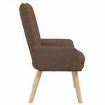 Casa si Gradina - Mobilier - Scaune si fotolii - Fotolii - Fotoliu de relaxare, maro, textil - Infinity.ro