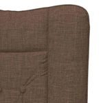 Casa si Gradina - Mobilier - Scaune si fotolii - Fotolii - Fotoliu de relaxare, maro, textil - Infinity.ro