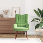 Casa si Gradina - Mobilier - Scaune si fotolii - Fotolii - Fotoliu relaxare  Verde Deschis din Catifea - Infinity.ro