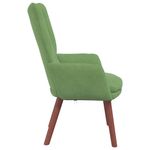 Casa si Gradina - Mobilier - Scaune si fotolii - Fotolii - Fotoliu relaxare  Verde Deschis din Catifea - Infinity.ro