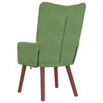 Casa si Gradina - Mobilier - Scaune si fotolii - Fotolii - Fotoliu relaxare  Verde Deschis din Catifea - Infinity.ro