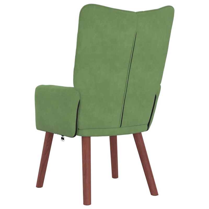Casa si Gradina - Mobilier - Scaune si fotolii - Fotolii - Fotoliu relaxare  Verde Deschis din Catifea - Infinity.ro