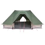 Sport si Outdoor - Camping - Corturi camping - Cort pentru Familie Tipi Verde 10 Persoane Impermeabil - Infinity.ro