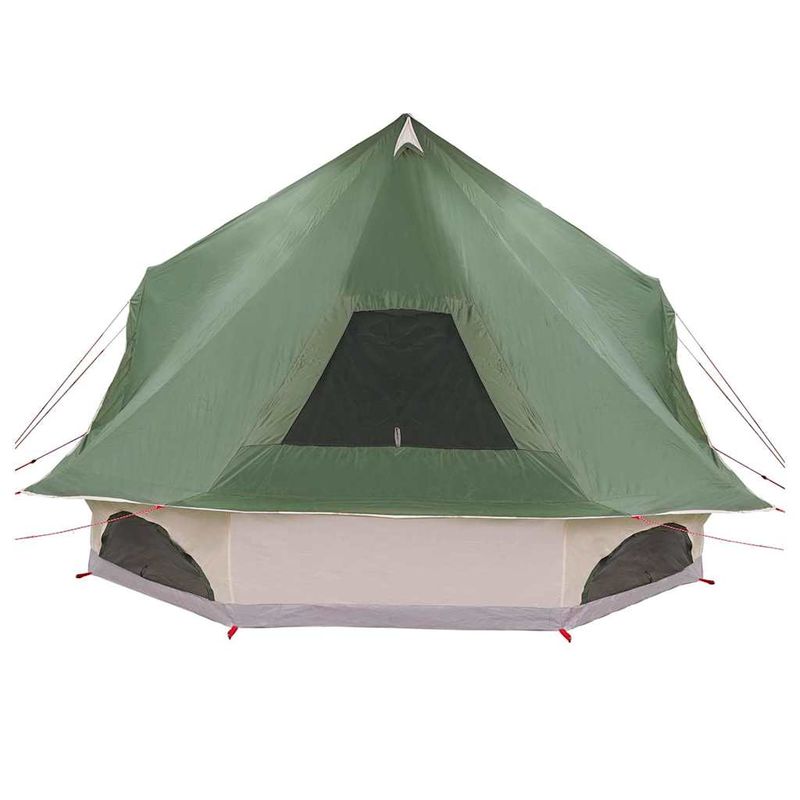 Sport si Outdoor - Camping - Corturi camping - Cort pentru Familie Tipi Verde 10 Persoane Impermeabil - Infinity.ro