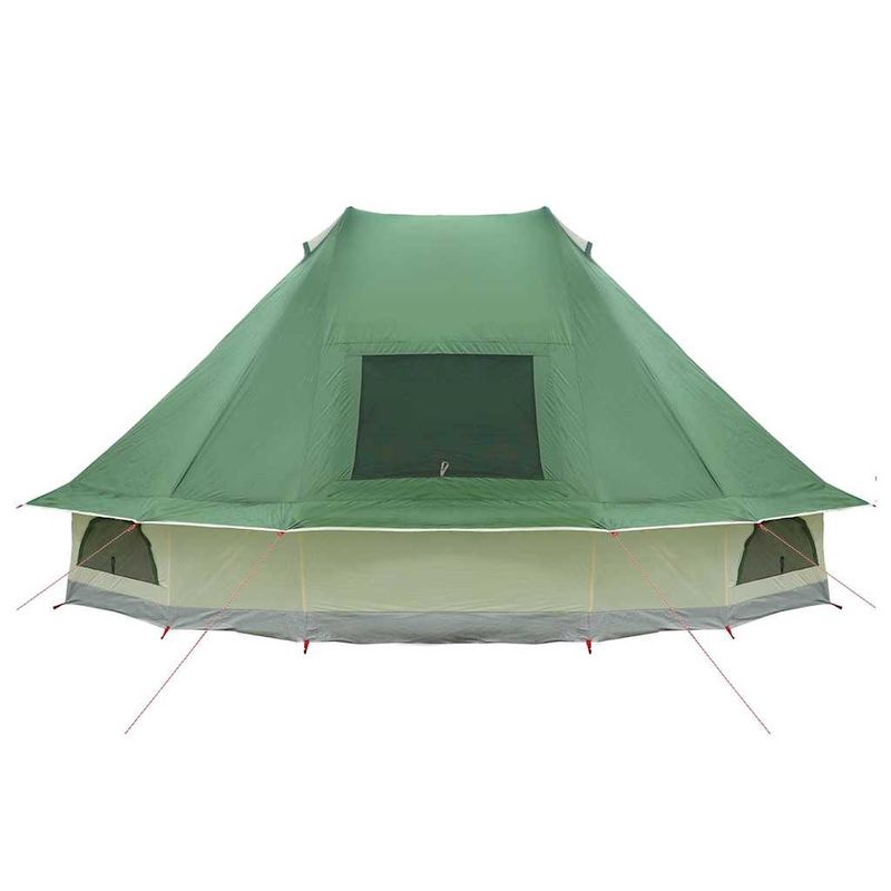 Sport si Outdoor - Camping - Corturi camping - Cort pentru Familie Tipi Verde 10 Persoane Impermeabil - Infinity.ro