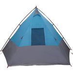 Sport si Outdoor - Camping - Corturi camping - Cort cu acoperis Altele cu aerisire de aer Albastru si Negru 383 x 338 x 217 cm - Infinity.ro