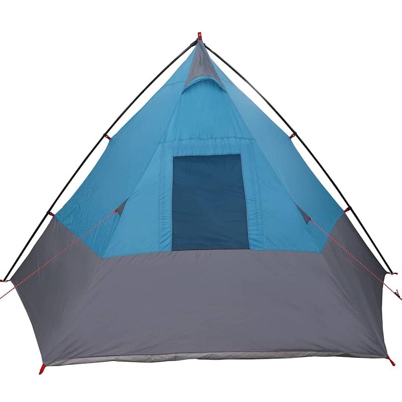 Sport si Outdoor - Camping - Corturi camping - Cort cu acoperis Altele cu aerisire de aer Albastru si Negru 383 x 338 x 217 cm - Infinity.ro