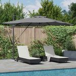 Casa si Gradina - Gradina si terasa - Umbrele si pavilioane - Umbrele - Parasol Roma cu brat articulat 286 x 285 x 270 cm Aluminiu - Infinity.ro