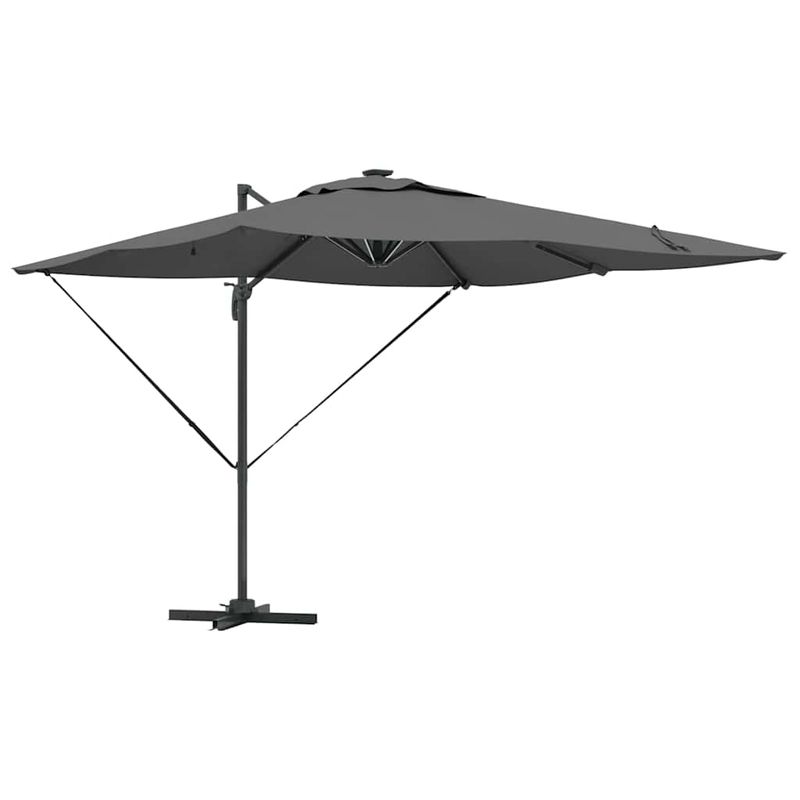 Casa si Gradina - Gradina si terasa - Umbrele si pavilioane - Umbrele - Parasol Roma cu brat articulat 286 x 285 x 270 cm Aluminiu - Infinity.ro