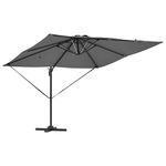 Casa si Gradina - Gradina si terasa - Umbrele si pavilioane - Umbrele - Parasol Roma cu brat articulat 286 x 285 x 270 cm Aluminiu - Infinity.ro