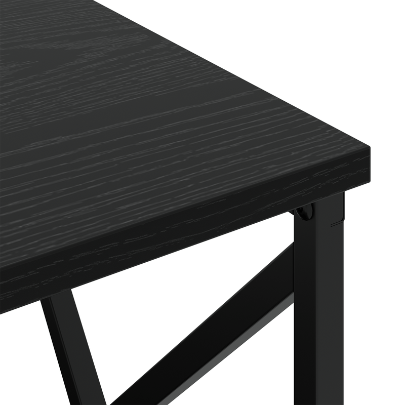 Casa si Gradina - Mobilier - Comode si corpuri - Noptiere - Cabinet de noptiere cu statie de incarcare 2 pcs Stejar negru - Infinity.ro