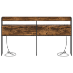 Casa si Gradina - Mobilier - Paturi si accesorii - Accesorii paturi - Tablie de pat cu LED, negru, 183x16x118/128 cm, catifea - Infinity.ro