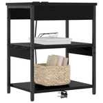Casa si Gradina - Mobilier - Comode si corpuri - Noptiere - Noptiere 2 pcs Stejar negru 41 x 31 x 51 cm Lemn compozit - Infinity.ro