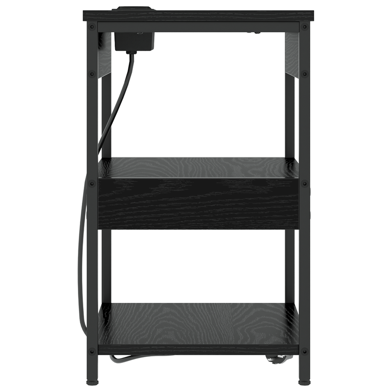 Casa si Gradina - Mobilier - Comode si corpuri - Noptiere - Noptiere 2 pcs Stejar negru 41 x 31 x 51 cm Lemn compozit - Infinity.ro