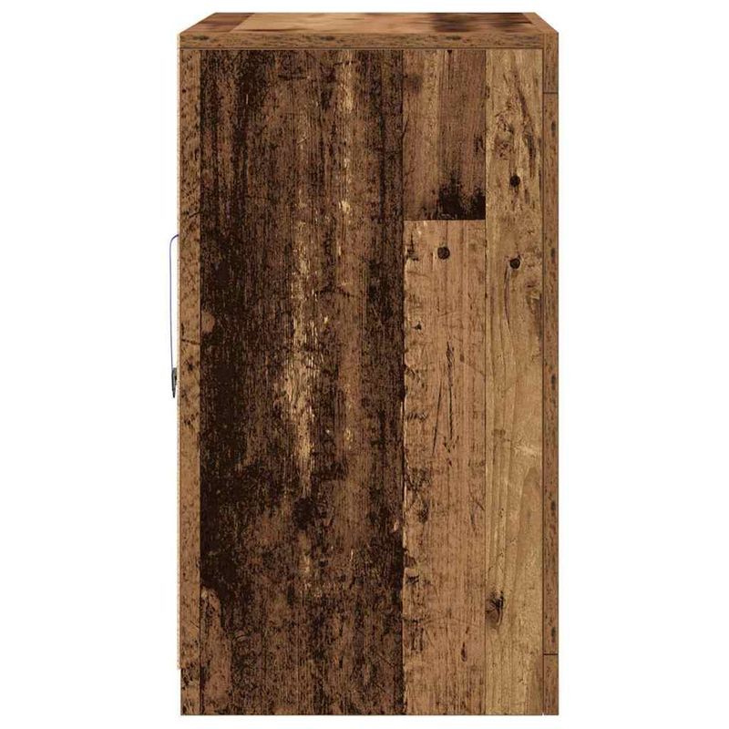 Casa si Gradina - Mobilier - Dulapuri si sifoniere - Dulapuri - Sertare cu lumini LED 2 buc Lemn vechi 41x37x67 cm - Infinity.ro