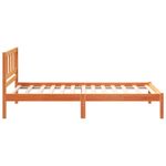 Casa si Gradina - Mobilier - Paturi si accesorii - Paturi - Cadru de pat Maro ceruit 100 x 200 cm Lemn de brad solid - Infinity.ro